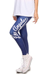 Los Angeles Baseball Leggings - POPRAGEOUS
 - 1