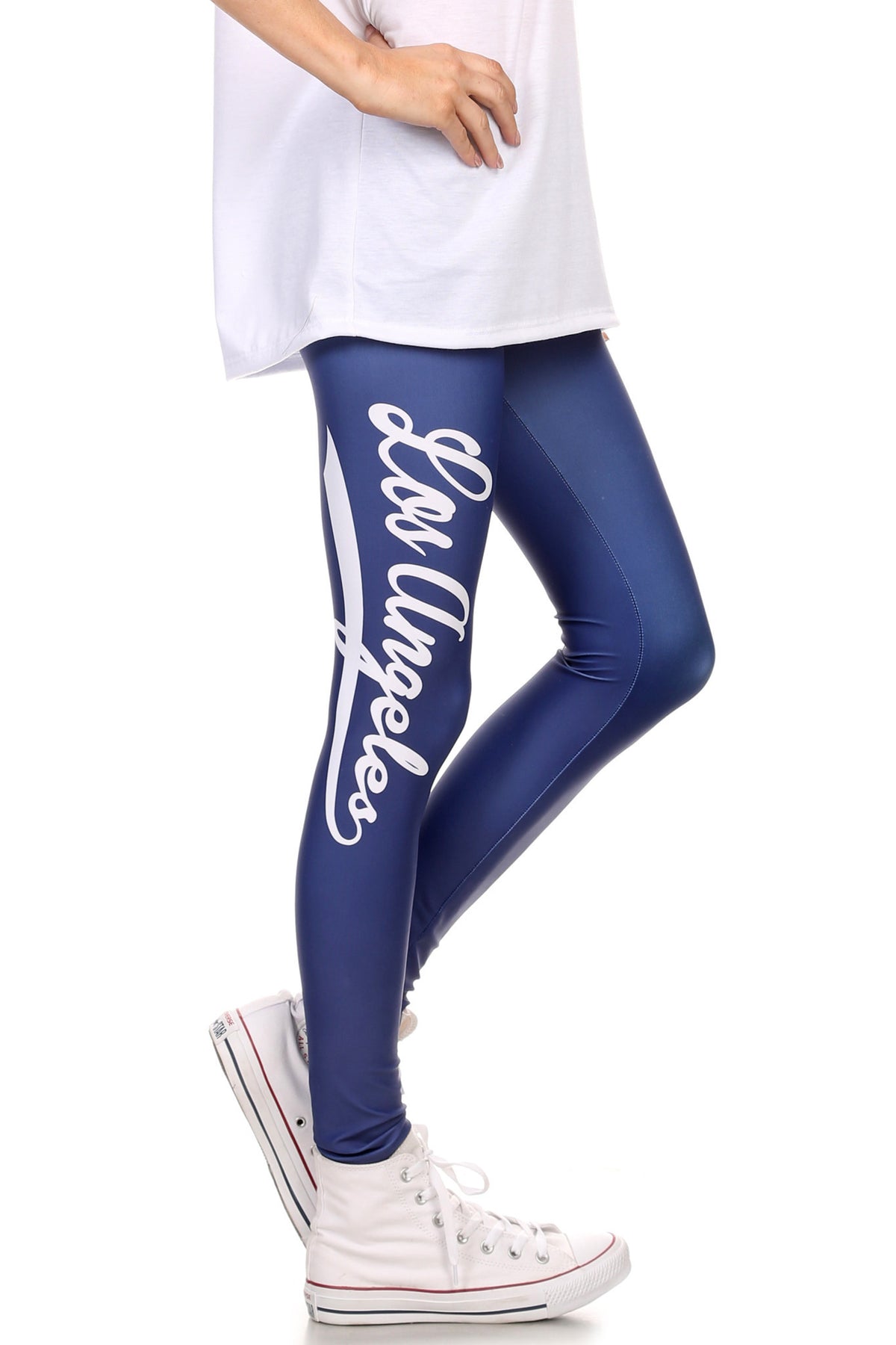 Los Angeles Baseball Leggings - POPRAGEOUS
 - 3