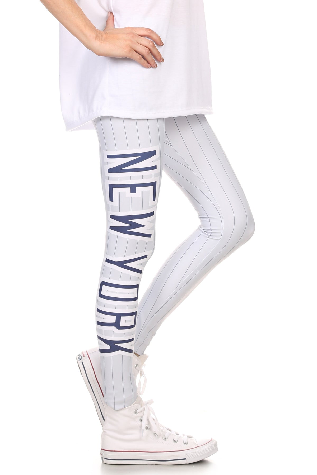New York Baseball Leggins - POPRAGEOUS
 - 3