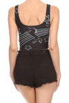 Black Unicorn Crop Top - POPRAGEOUS
 - 5