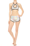 Metallic Dolphin Swim Boyshorts