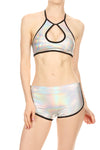 Metallic Dolphin Swim Boyshorts