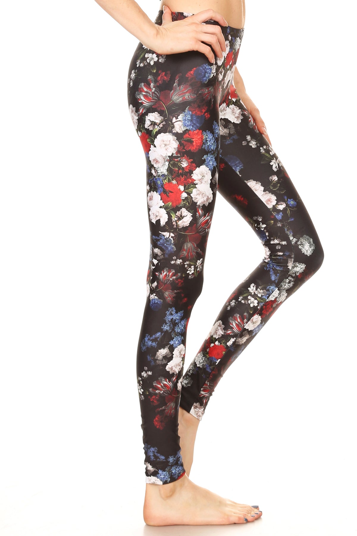 American Floral Leggings
