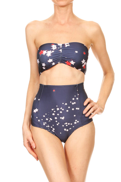 Starry Two Piece Swim