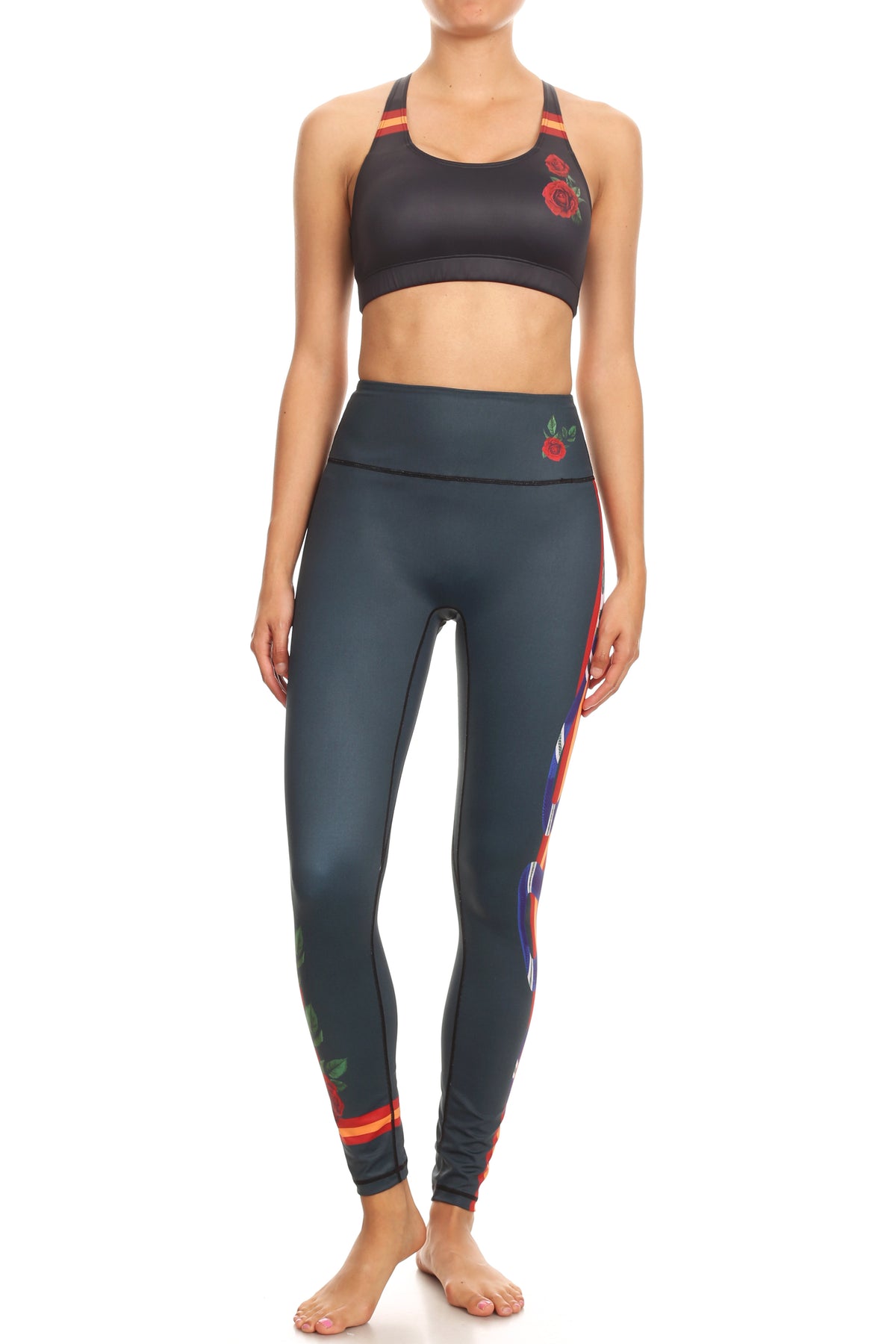 Snake Eyes Black Aurora Bra