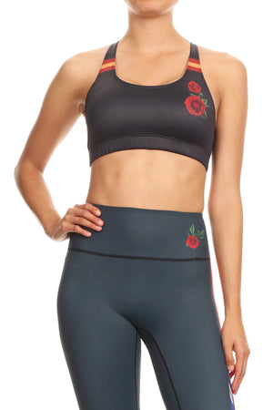 Snake Eyes Black Aurora Bra