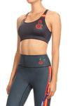 Snake Eyes Black Aurora Bra