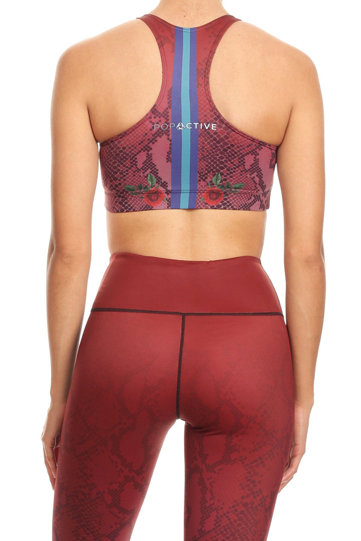 Snake Eyes Burgundy Aurora Bra