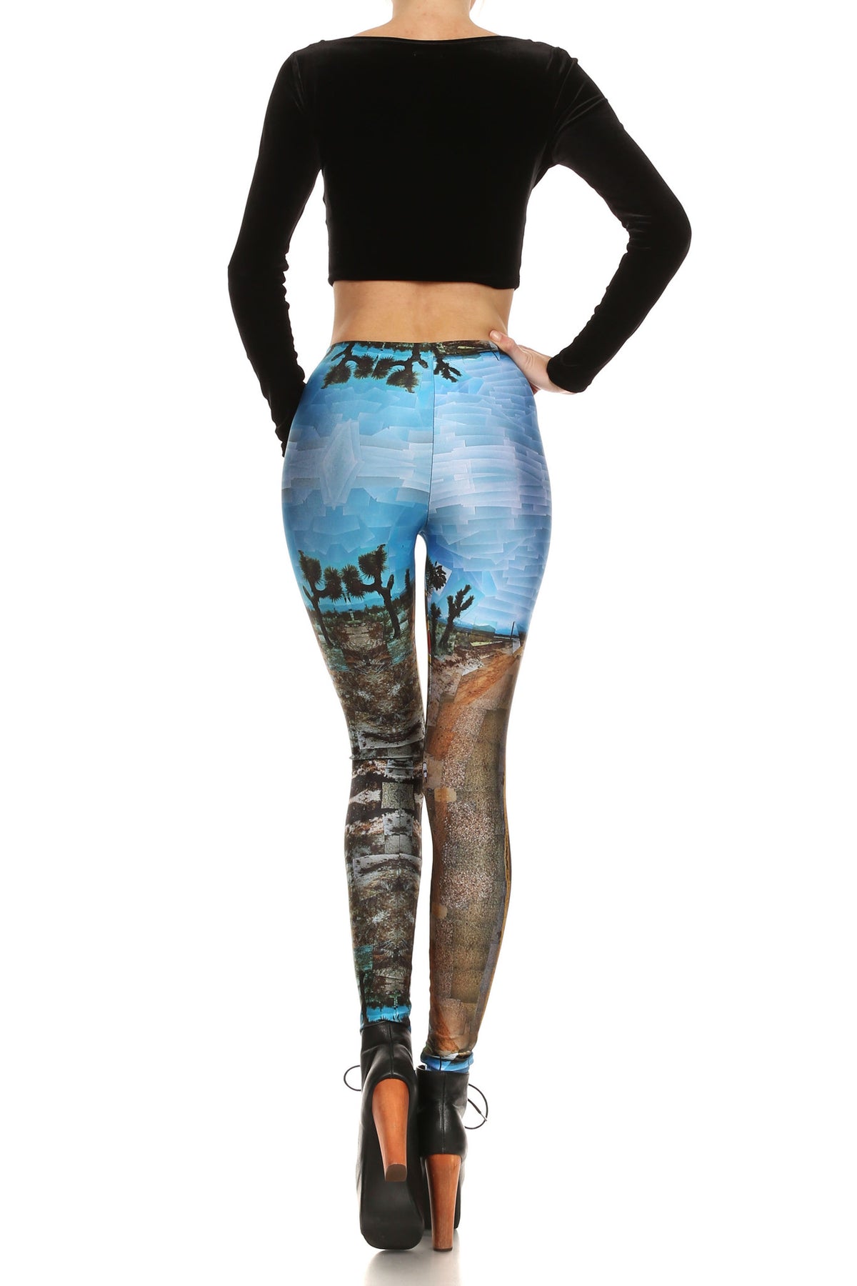 Pearblossom Highway Leggings - POPRAGEOUS
 - 4