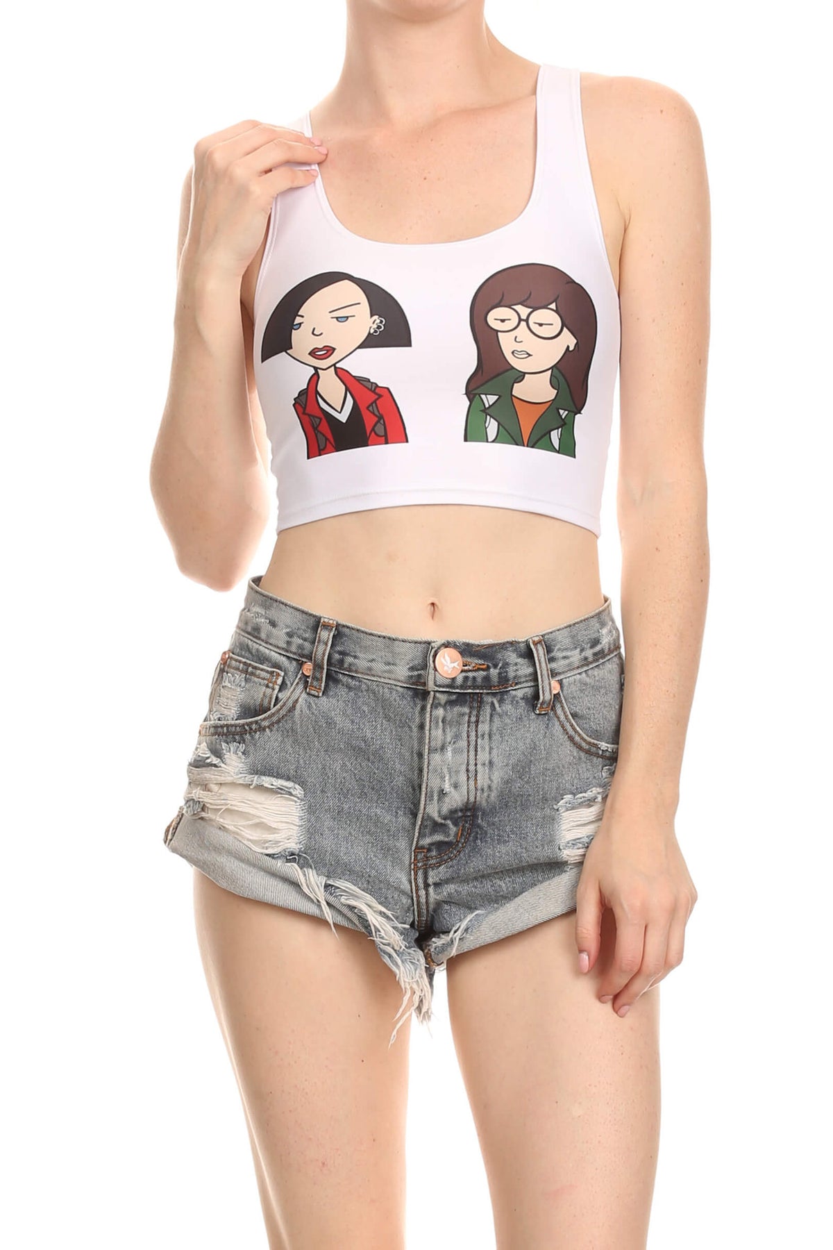 Daria Crop Top - POPRAGEOUS
 - 1