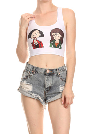 Daria Crop Top - POPRAGEOUS
 - 1