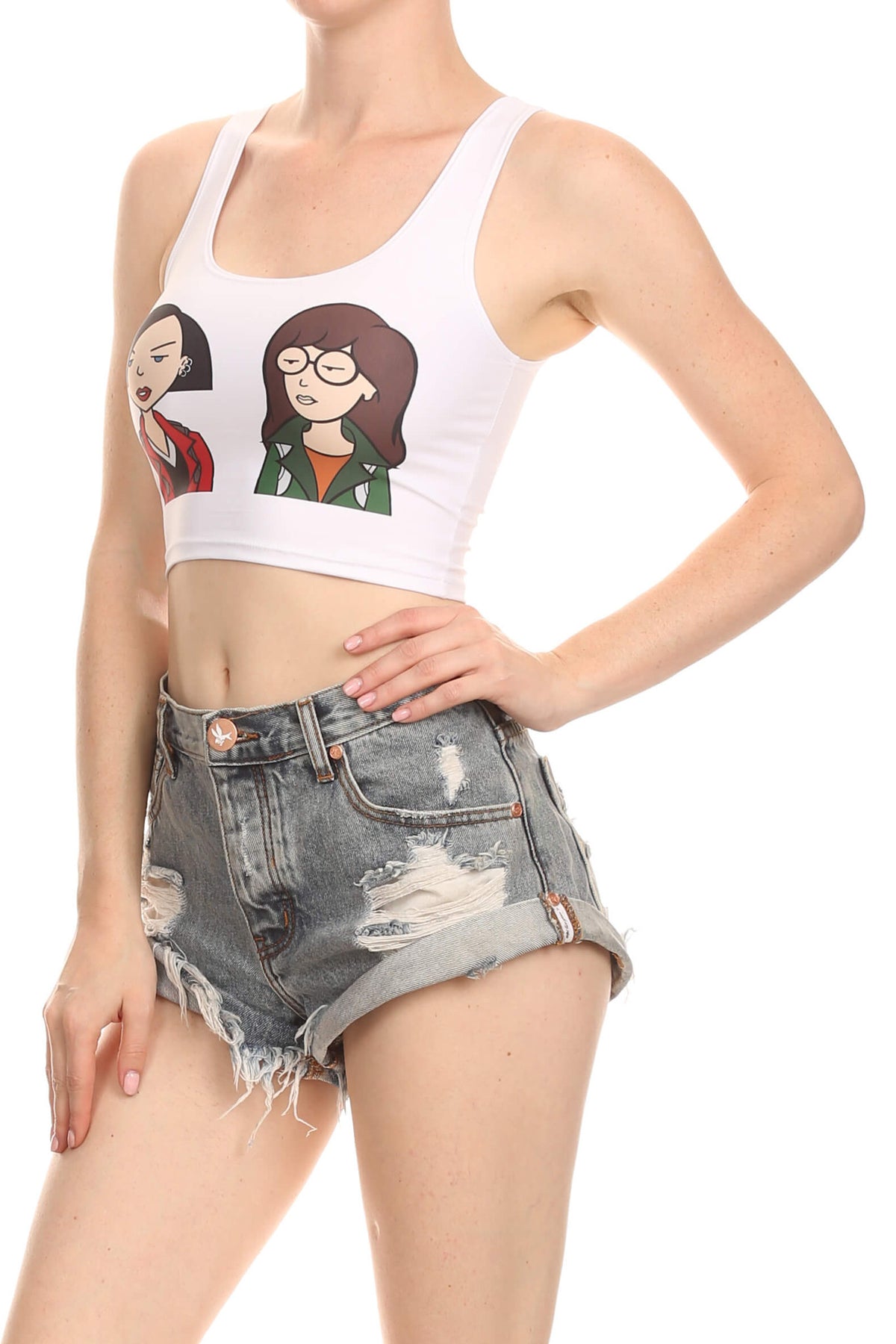 Daria Crop Top - POPRAGEOUS
 - 2