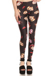 Bowie Faces Leggings- Black - POPRAGEOUS
 - 1