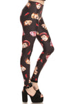 Bowie Faces Leggings- Black - POPRAGEOUS
 - 2