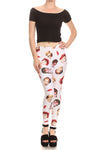 Bowie Faces Leggings- White - POPRAGEOUS
 - 4
