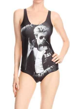 George Michael One-Piece Swim