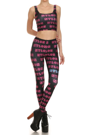 Nylon Sweet 16 Leggings - POPRAGEOUS
 - 1