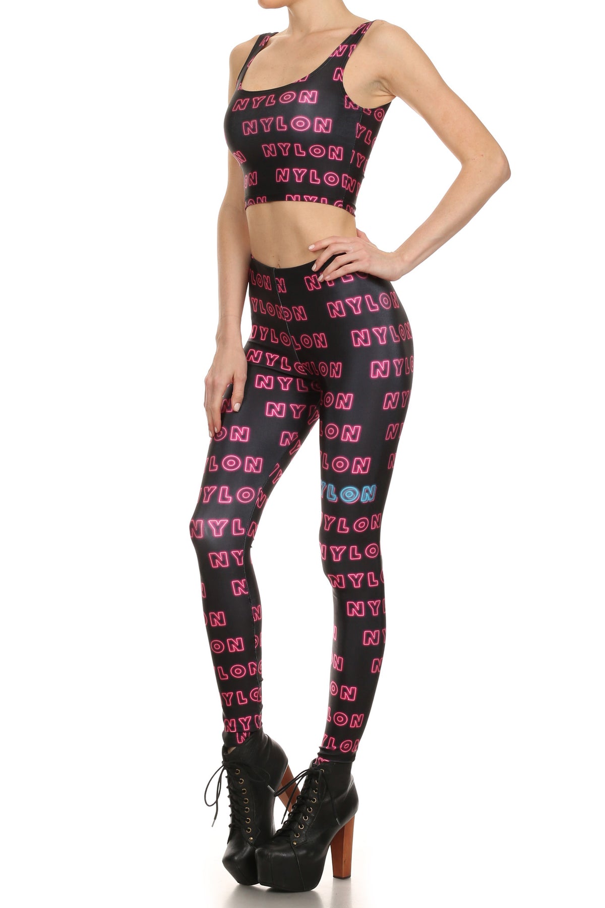 Nylon Sweet 16 Leggings - POPRAGEOUS
 - 2