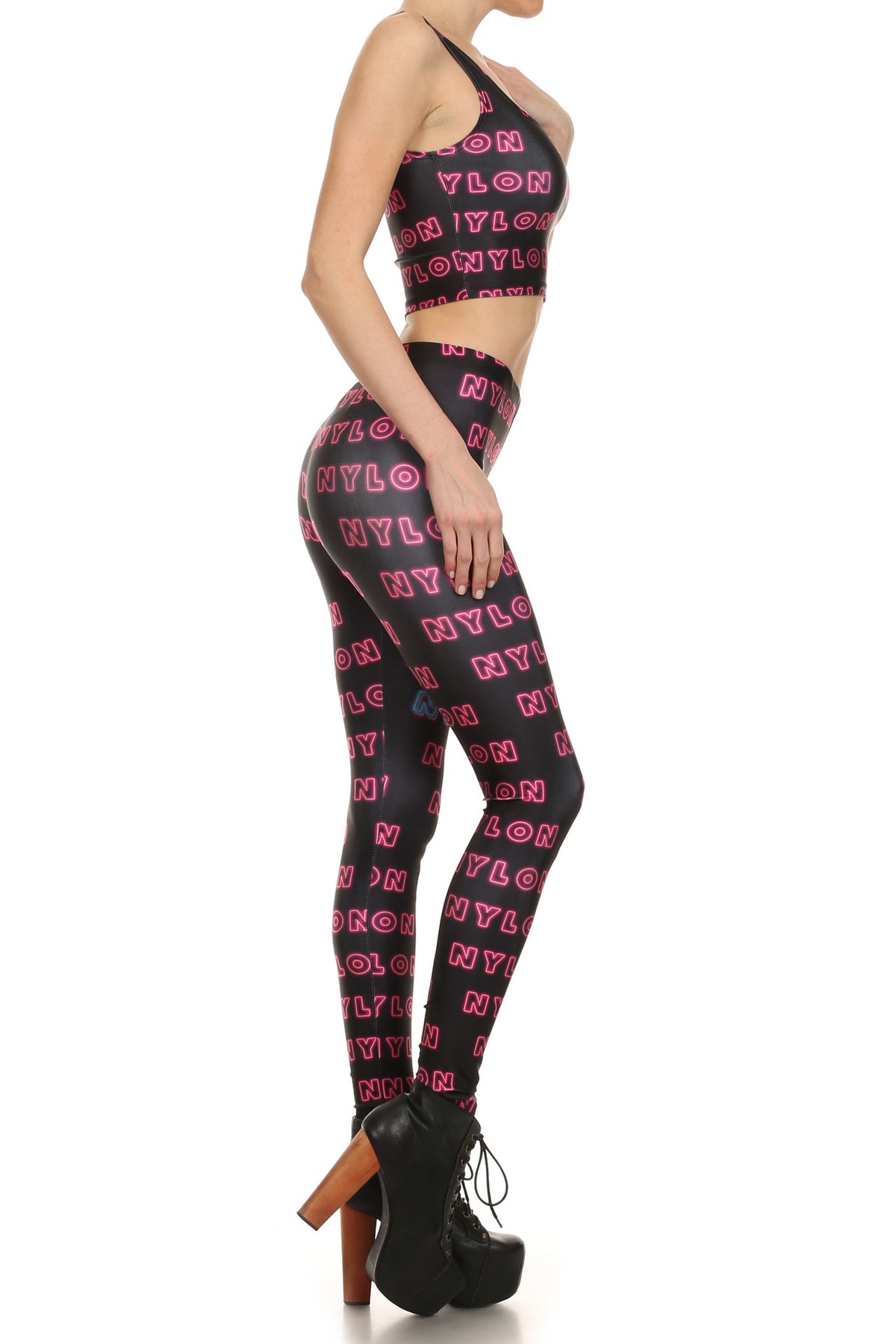 Nylon Sweet 16 Leggings - POPRAGEOUS
 - 3