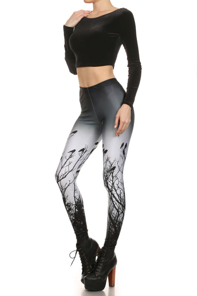 Creepy Crows Leggings