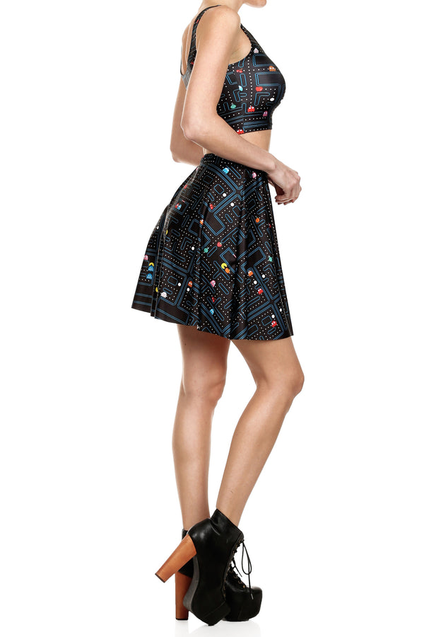 Pac-Man Skater Skirt - POPRAGEOUS
 - 3