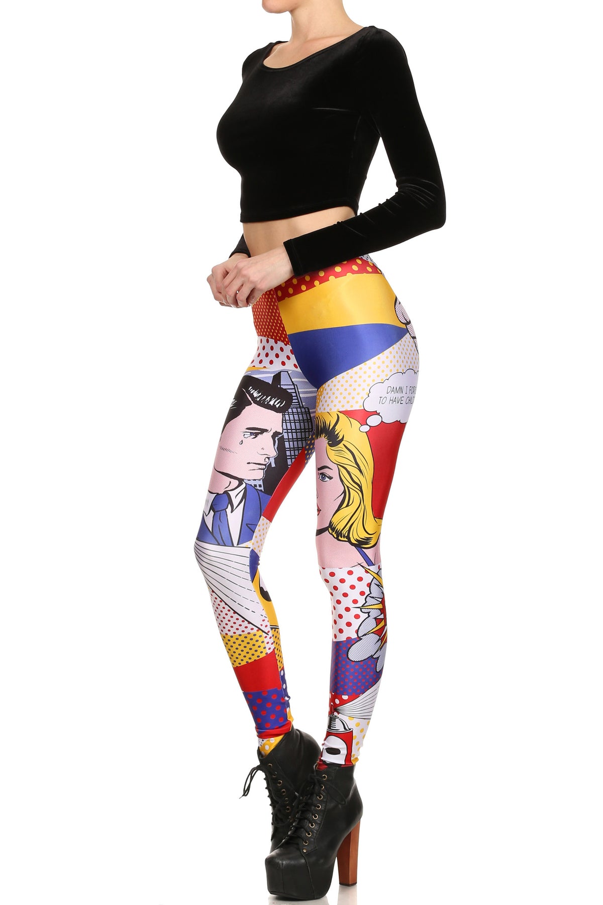 Modern Roy Girl Leggings - POPRAGEOUS
 - 2