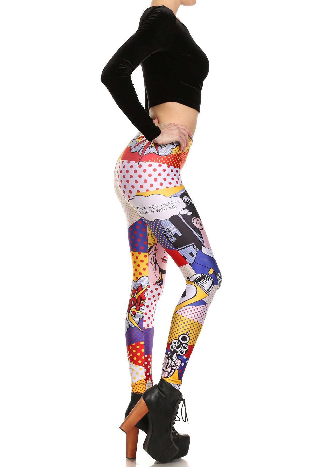 Modern Roy Girl Leggings - POPRAGEOUS
 - 3