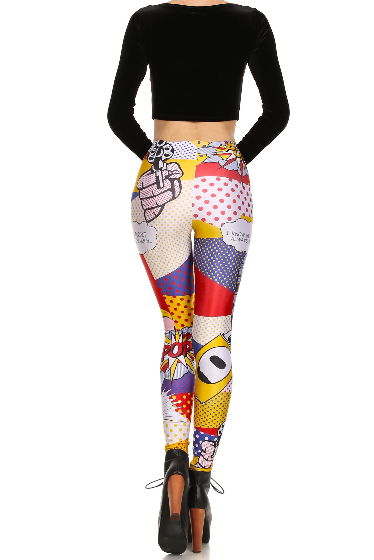 Modern Roy Girl Leggings - POPRAGEOUS
 - 4