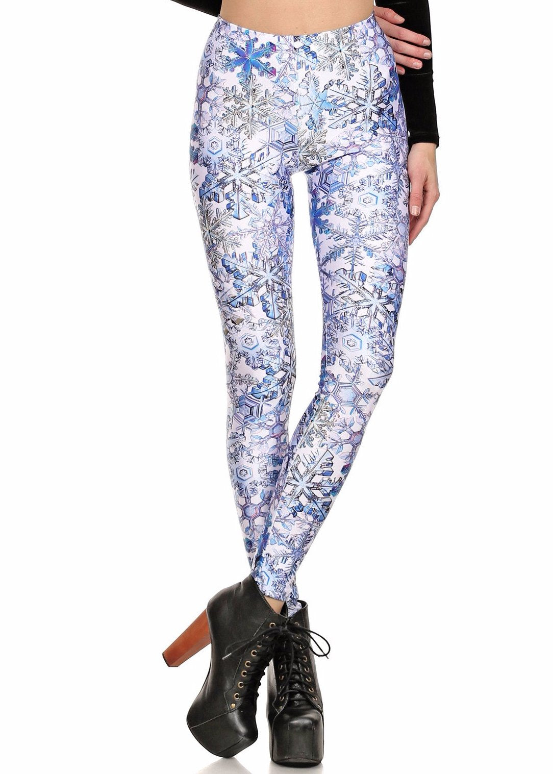 Snowflake Leggings - POPRAGEOUS
 - 1