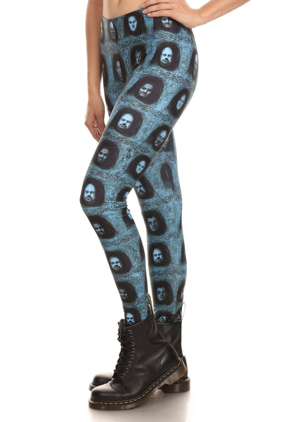Mystery Faces Leggings