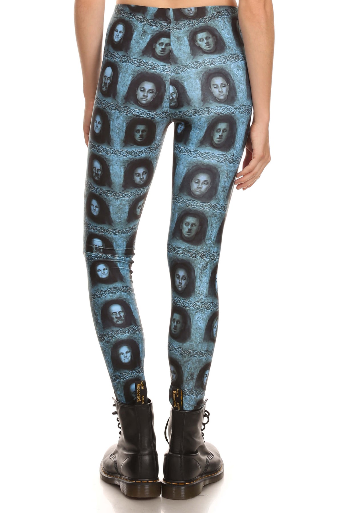 Mystery Faces Leggings - POPRAGEOUS
 - 3