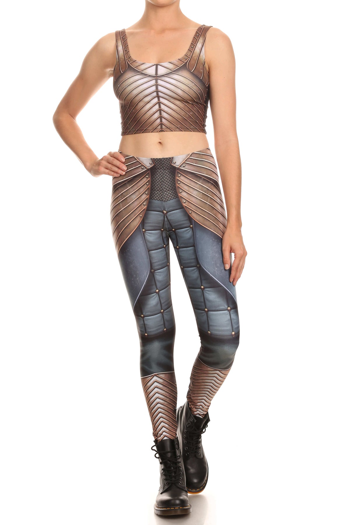 Knight Maiden Crop Top - POPRAGEOUS
 - 4