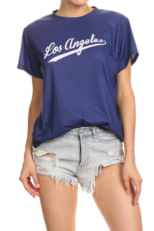 Los Angeles Baseball Tee