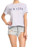 New York Baseball Tee