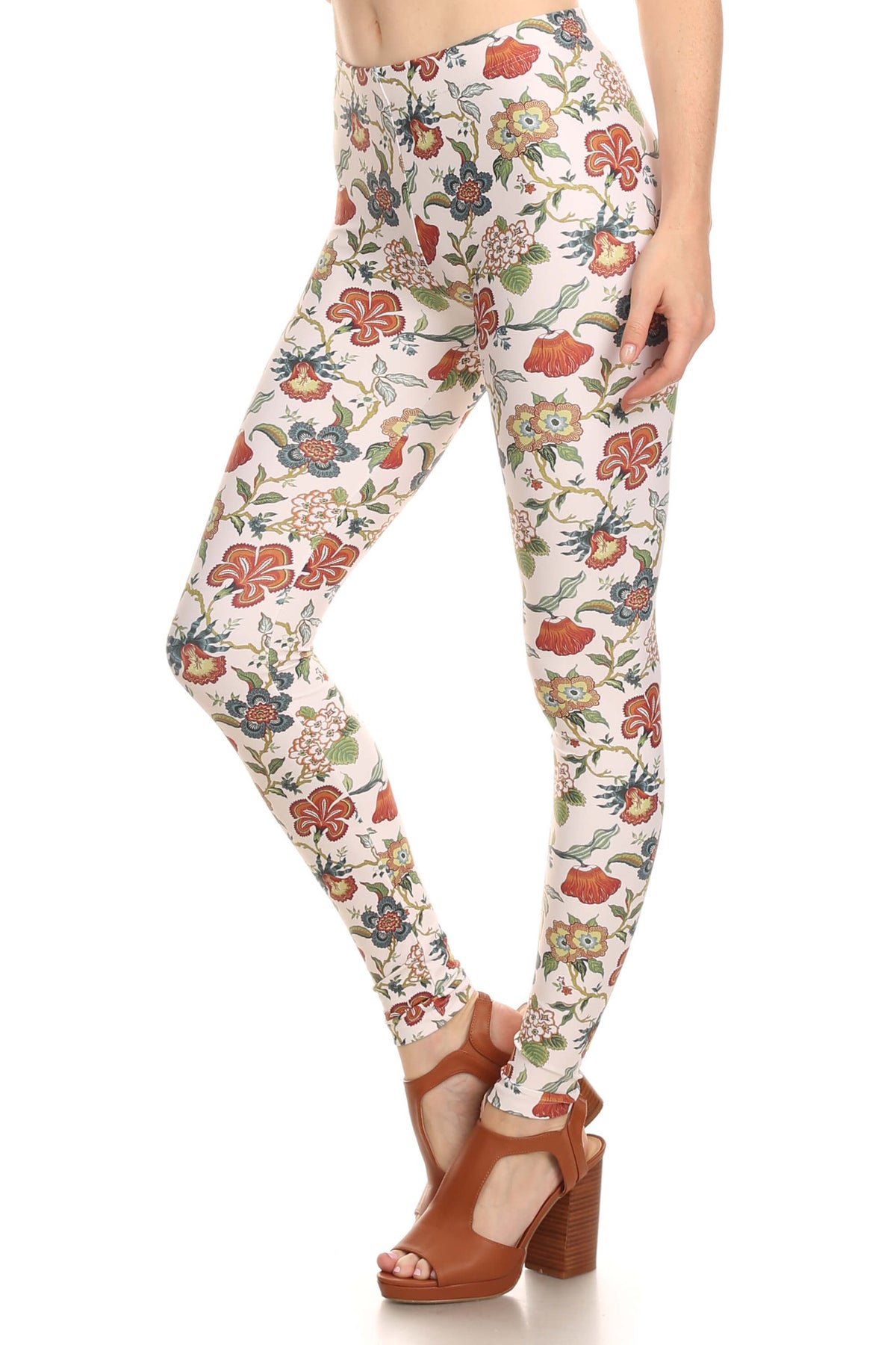 Vintage Wallflower Leggings - POPRAGEOUS
 - 2