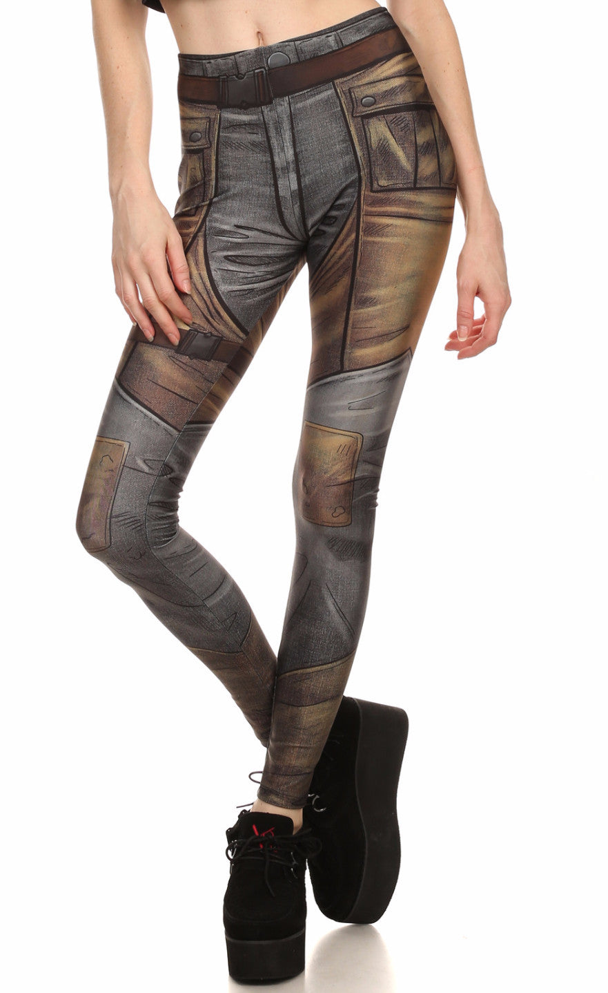 Comic Holster Leggings - POPRAGEOUS
 - 1