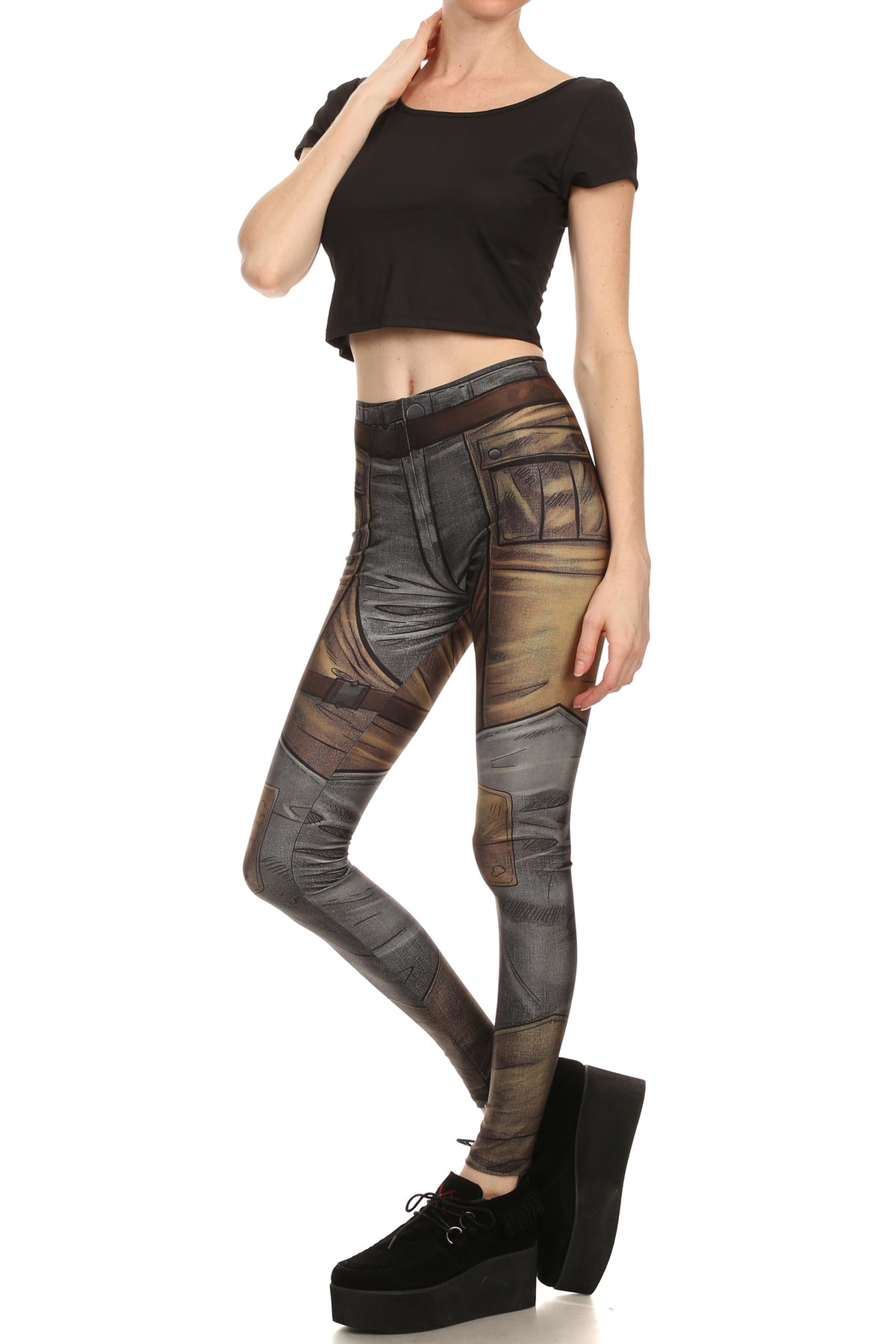 Comic Holster Leggings - POPRAGEOUS
 - 2