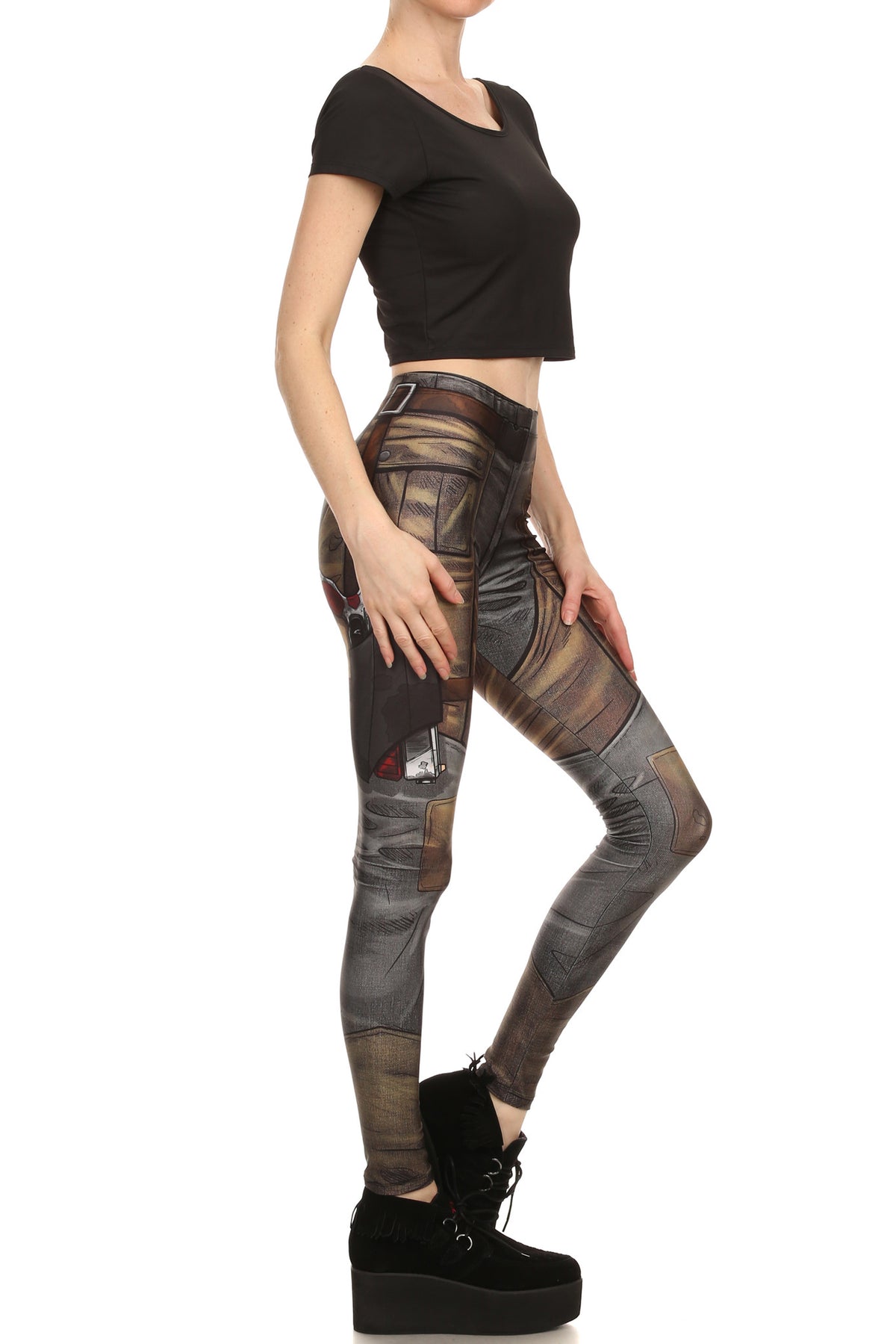 Comic Holster Leggings - POPRAGEOUS
 - 3