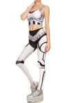 Robotic Leggings - White - POPRAGEOUS
 - 2