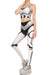 Trooper Leggings - White