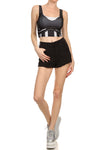 Robotic Crop Top - Black - POPRAGEOUS
 - 1