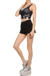 Robotic Crop Top - Black - POPRAGEOUS
 - 2