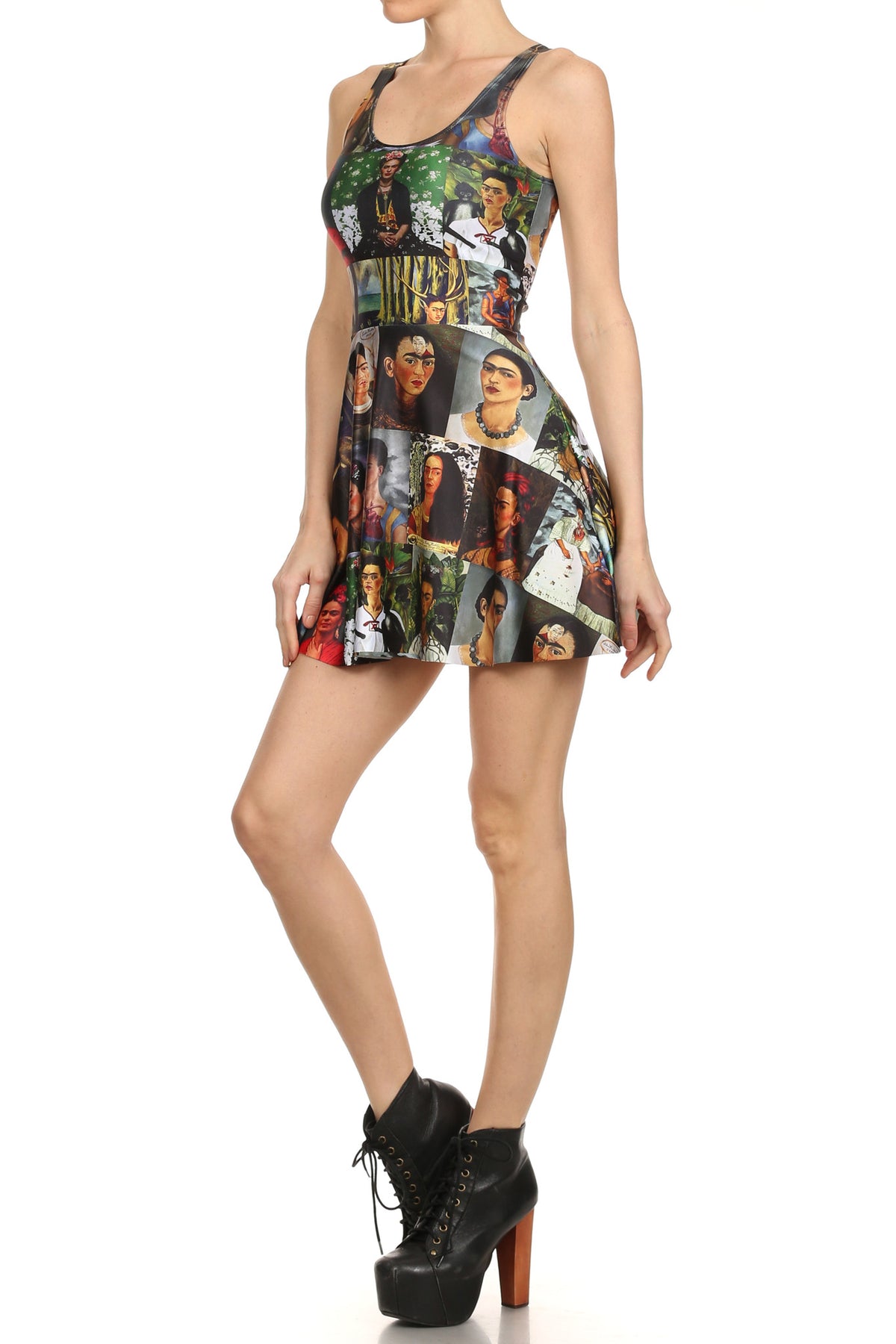 Frida Skater Dress - POPRAGEOUS
 - 2