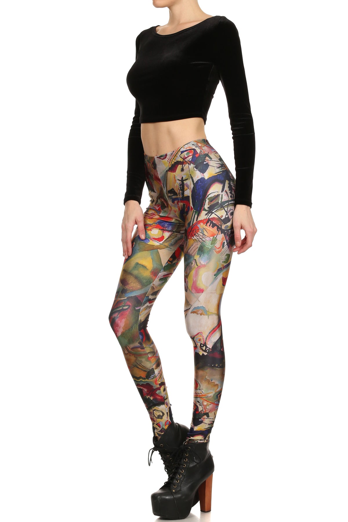 Kandinsky Leggings - POPRAGEOUS
 - 2