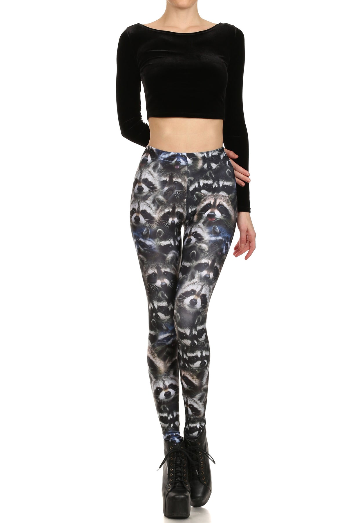 Raccoon Leggings - POPRAGEOUS
 - 1