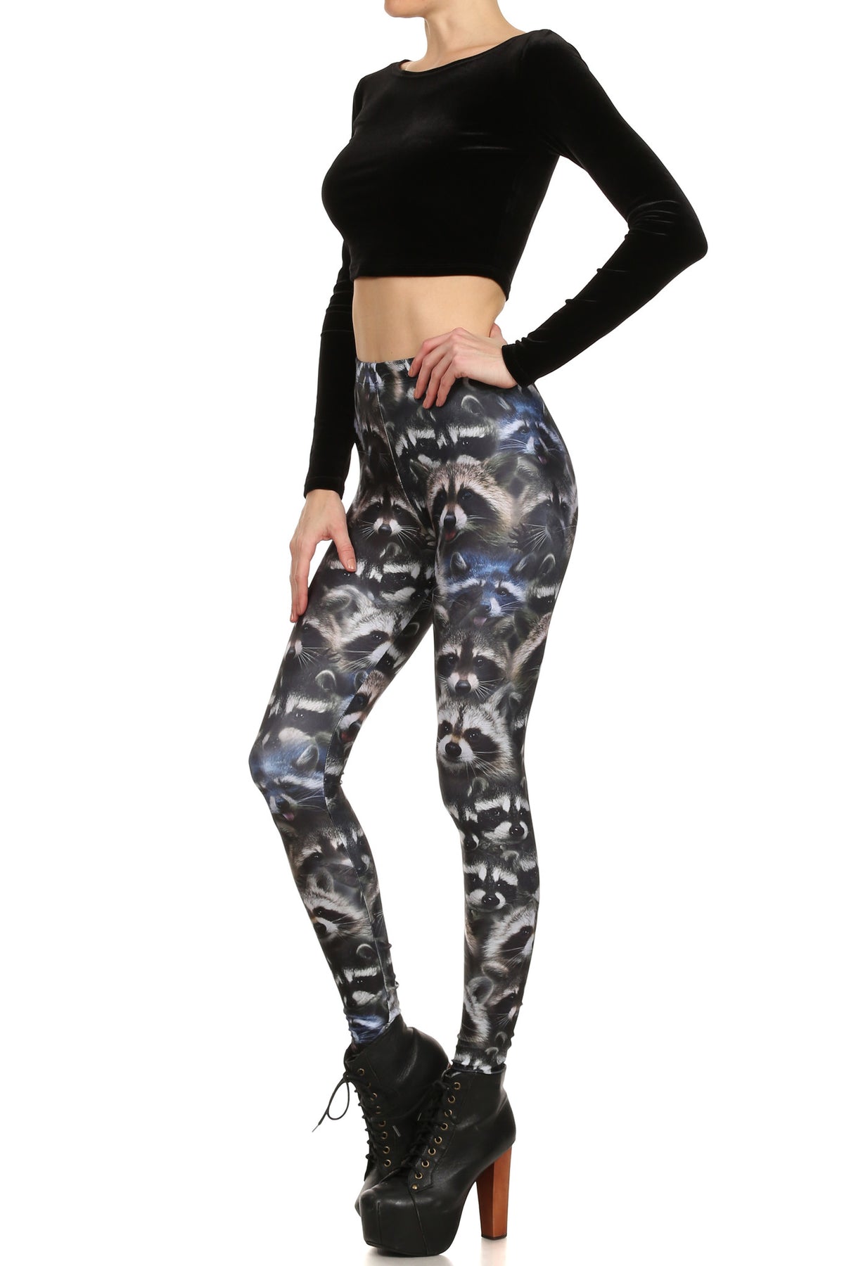 Raccoon Leggings - POPRAGEOUS
 - 2