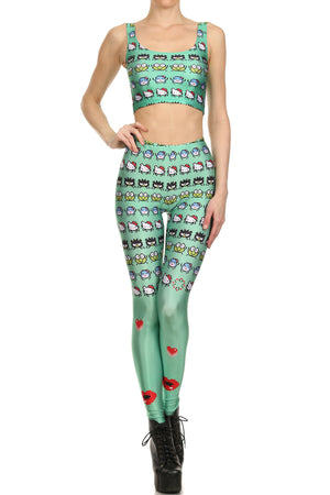 Hello Invader Crop Top - POPRAGEOUS
 - 1