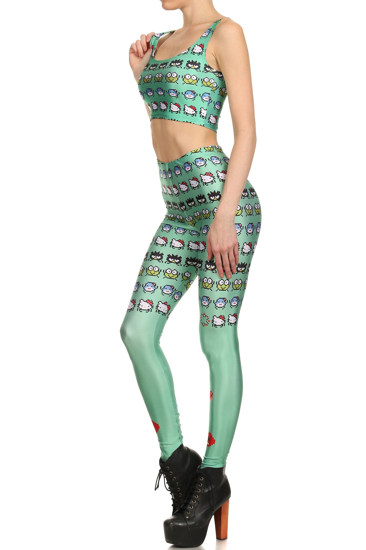 Hello Invader Crop Top - POPRAGEOUS
 - 2