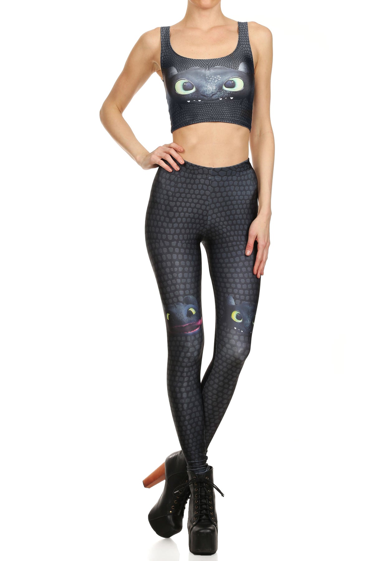Toothless Leggings - POPRAGEOUS
 - 1