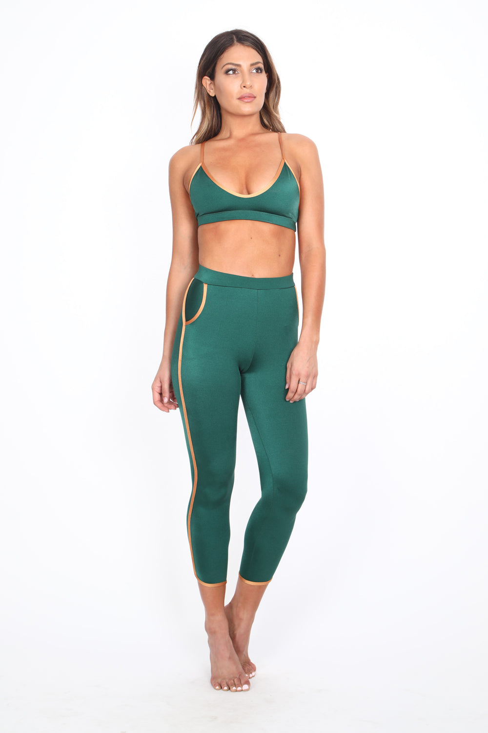 Ivy/Copper Track Leggings